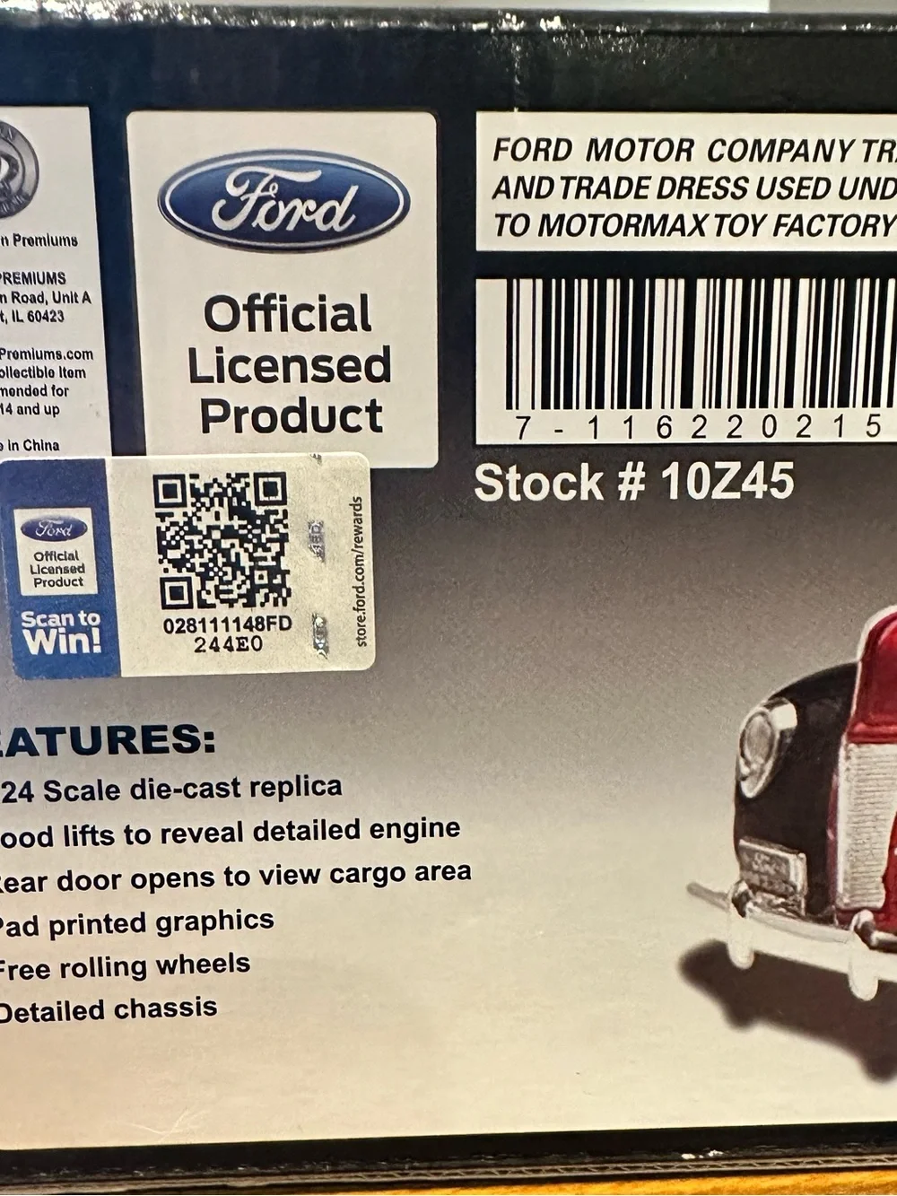 Crown Premiums die cast